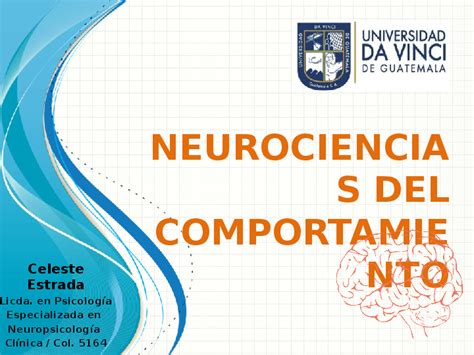 Ppt Neurociencias Del Comportamiento Batres Fernando