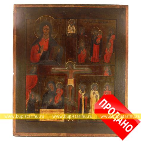 Старинная старообрядческая деревянная икона. Купить старообрядческую ...