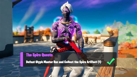 How To Find And Defeat Glyph Master Raz In Fortnite Season 6 Charlie Intel