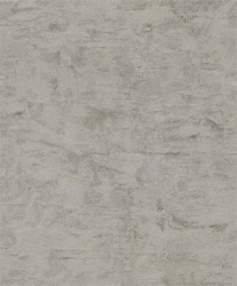 Non Woven Wallpaper Rasch Plaster Look Grey Silver 499728