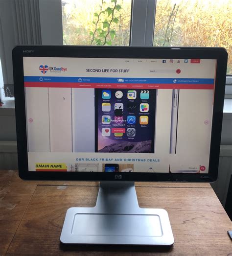 Second Hand Hp W2207h 22 Inch Widescreen Lcd Monitor Ukgoodbye