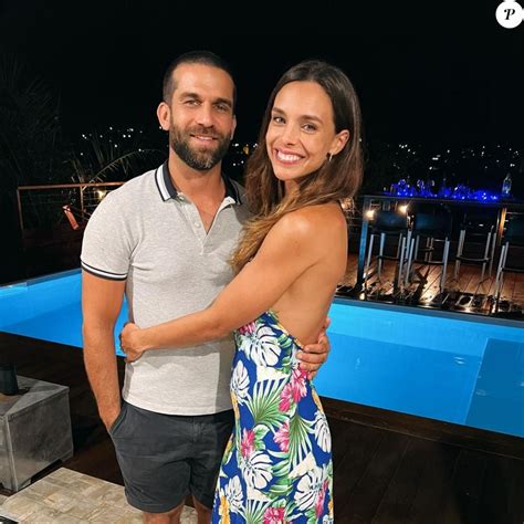 Marine Lorphelin et son fiancé Christophe Purepeople