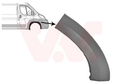 Carrosserie Et Extension D Aile Avant Pour Fiat Ducato 07 2006 07 2014