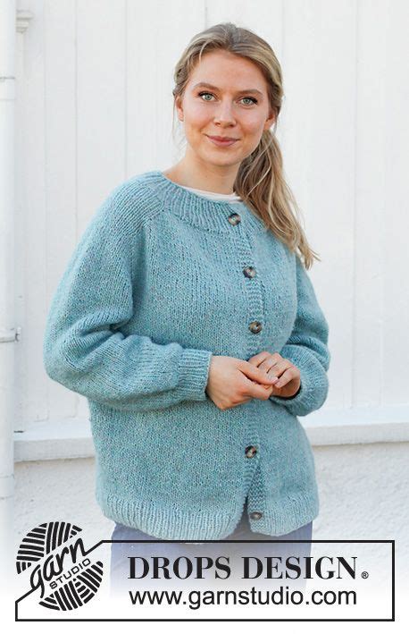 Frozen Lake Cardigan DROPS 215 30 Modèles tricot gratuits de DROPS