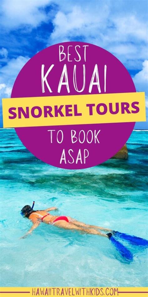 10 Exciting Kauai Snorkel Tours Worth Booking (2023)