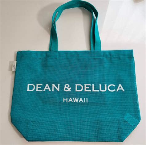 Deananddeluca ディーンandデルーカ Hawaii ハワイ メッシュ トートバッグ ミントグリーン 2024 Lサイズ｜yahoo