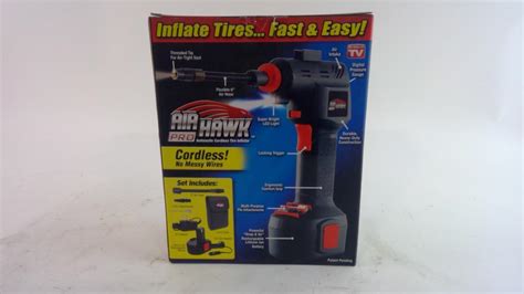 Air Hawk Pro Automatic Cordless Tire Inflator | Property Room