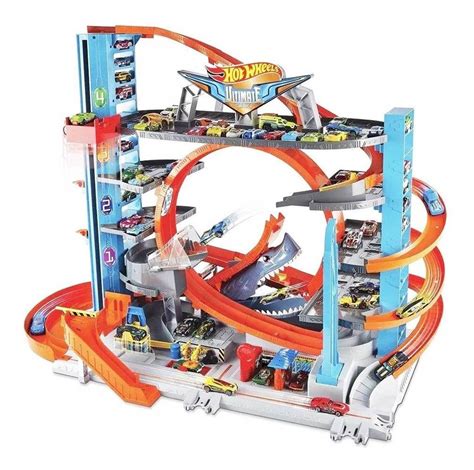 Pista Hot Wheels Ultimate Garagem C Loop E Tubarão Mattel R 699