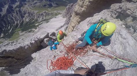 Cima Grande Di Lavaredo Via Normale Youtube