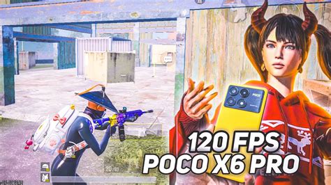 120 FPS TEST TDM GAMEPLAY POCO X6 PRO 5g TEST WITH FPS METRE 120 FPS