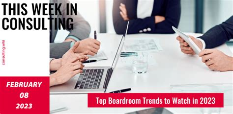 Top Boardroom Trends to Watch in 2023