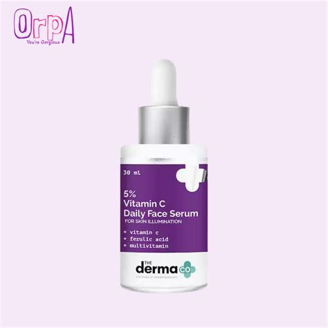 The Derma Co 5 Vitamin C Daily Face Serum With Ferulic Acid