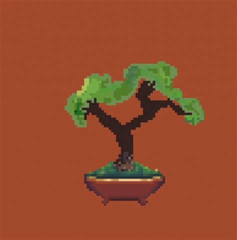 Pixel Bonsai Pixel Meme Pixel Bonsai Pixel Pixel Art Discover