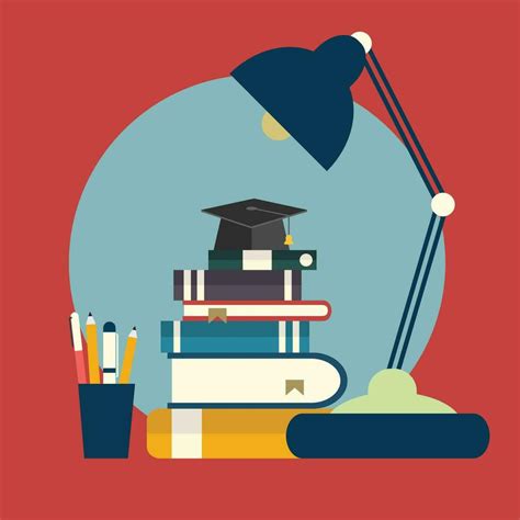 Proper Education Icon Concept For Learning And Knowledge Flat Vector