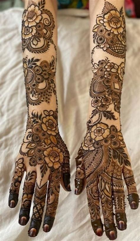 Flower Mehndi Design Front Hand Mehndi Designs Easy And Beautiful