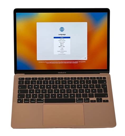 MacBook Air 13 Tum 2020 M1 8GB 256GB SSD Rose Gold Beg MBA10 1