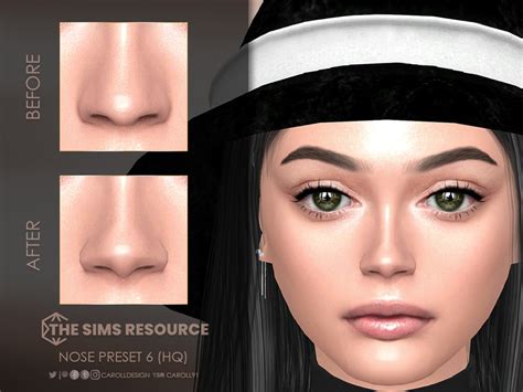 The Sims Resource Nose Preset 6 Hq