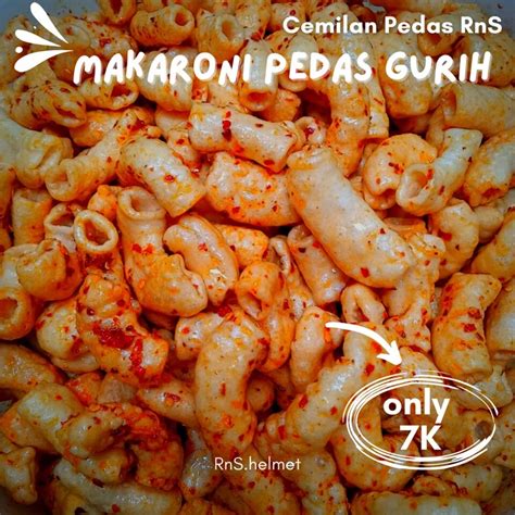 Jual Cemilan Pedass Gurih Seblak Kerupuk Makaroni Mie Kremes Basreng