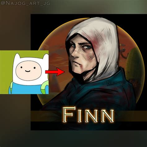 Artstation Redesign Of Finn The Human From Aventure Time