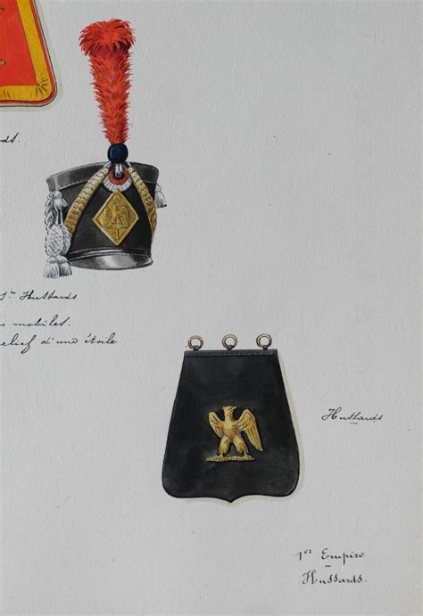 Proantic Charles Brun Sabretache And Hussar Shako Of The S