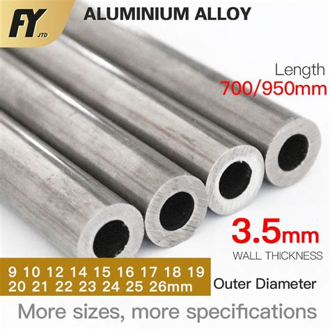 Fuyi Aluminum Tube Mm Wall Thickness Mm Mm Length Od Mm