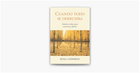 Cuando Todo Se Derrumba By Pema Ch Dr N On Apple Books