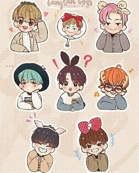 Bts Fanart Chibi BTS 2020