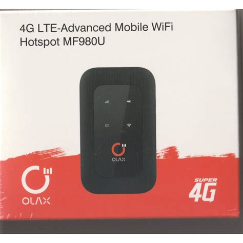 Olax G Lte Advanced Mobile Wifi Sim Tascabile Hotspot Mf U