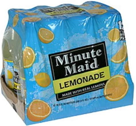 Minute Maid Lemonade 12 Ea Nutrition Information Innit