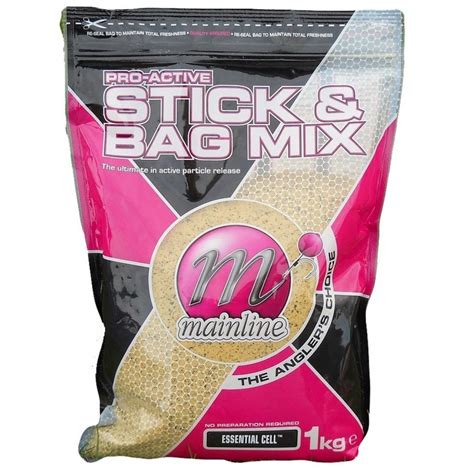 Mainline Pro Active Bag And Stick Mix Essential Cell Kg Team Outdoors