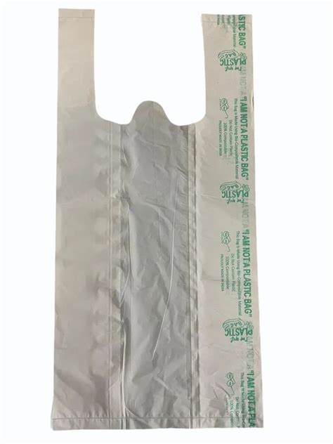 1000 Gram W Cut Oxo Biodegradable Carry Bag Size In Inches 14x6inch