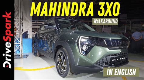 Mahindra 3x0 Walkaround Updates Design New Features Promeet Ghosh