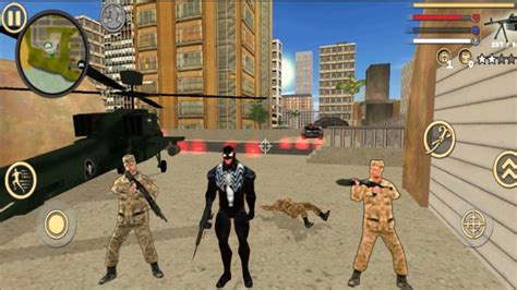 Venom Spider Rope Hero Vice Town Simulator Fun At Ny City