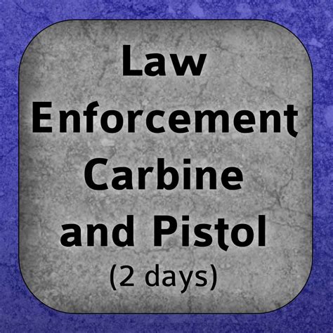 25 26 OCT 2021 Intro Tactical Carbine And Pistol 2 Days Law