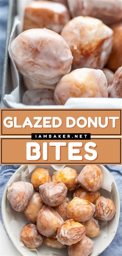 Glazed Donut Bites A Bite Sized Delight Cafemedi NYC