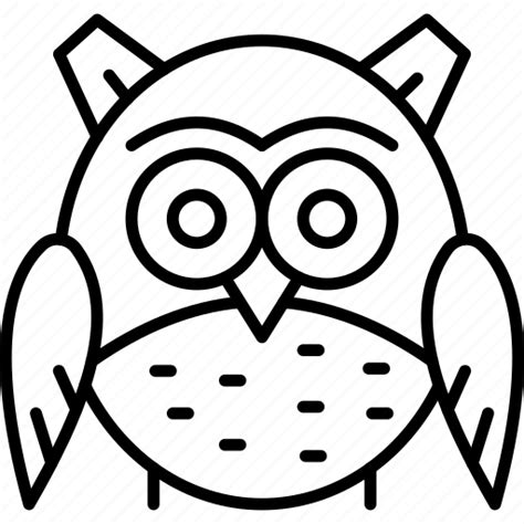 Halloween owl, owl animal, bird, halloween, moon owl icon - Download on ...