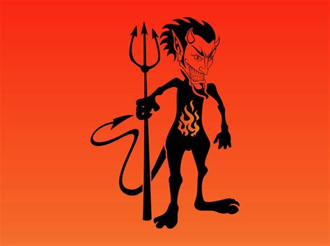 Devil Character Vector Art & Graphics | freevector.com