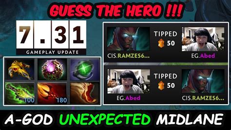 ABED UNEXPECTED MIDLANE HERO 7 31B BACK TO TOP1 MMR Vs Ramzes666 EG