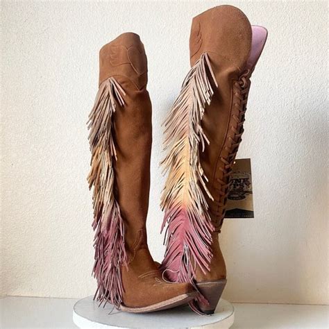 Junk Gypsy Shoes New Junk Gypsy Lane Spirit Animal Western Boots Sz