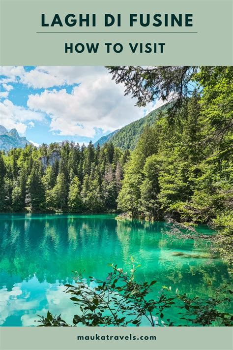 How To Visit Laghi Di Fusine Italian Vacation Underrated