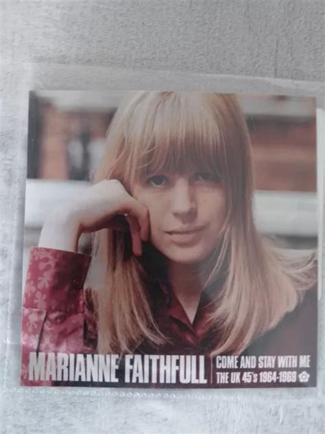 Marianne Faithfull Come And Stay With Me Uk 45s 1964 1969 Promo