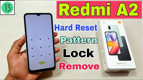 Redmi A2 Hard Reset Redmi A2 Pattern Lock Remove Without Pc