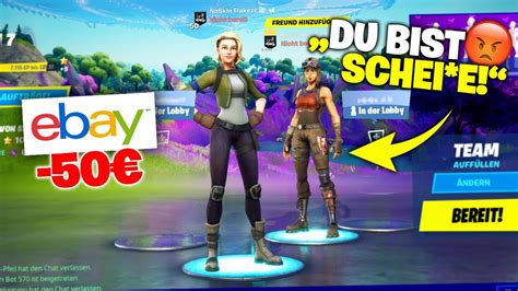 Ich Kaufe Einen Fortnite Trainer Als Noskin Und Verarsche Ihn Er