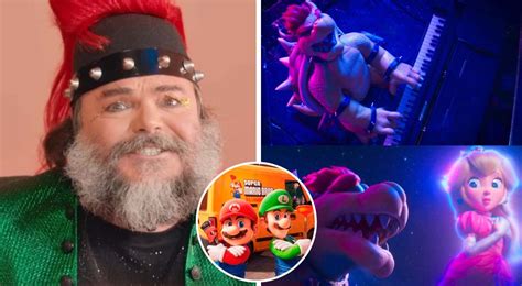 Super Mario Bros “peaches” De Jack Black La Rompe Y Aparece En La