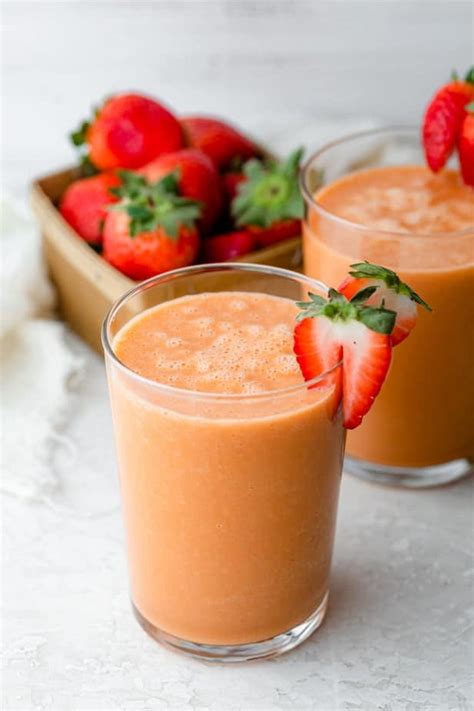 Strawberry Mango Smoothie Feel Good Foodie