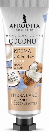 Kozmetika Afrodita Coconut Krema Za Roke 30 Ml Mimovrste