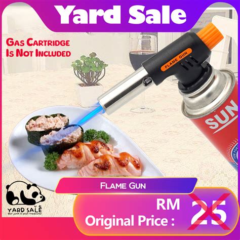 Yard Sale Multipurpose Portable Flame Gun Blow Torch Butane Gas