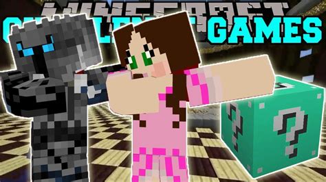 Popularmmos Pat And Jen Minecraft Dab Style Challenge Games Lucky