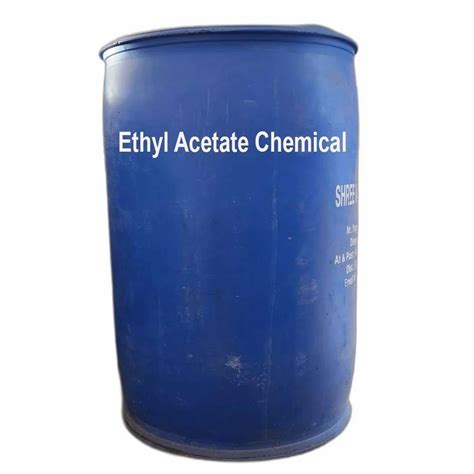 Ethyl Acetate Liquid Chemical 200 Litre Drum 99 At 80 Litre In