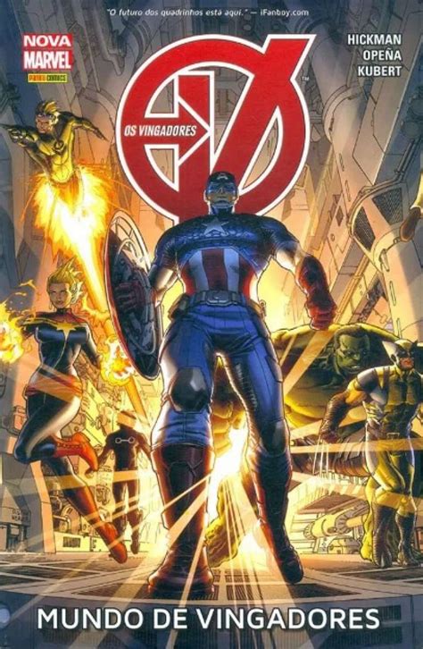 Os Vingadores Nova Marvel Capa Dura Mundo De Vingadores